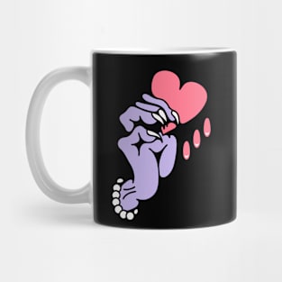 Hand heart Mug